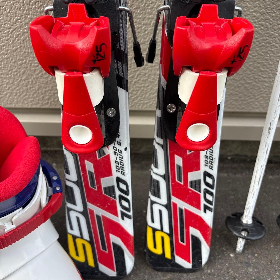 ジュニアスキーセット  carving 100cm 男の子用