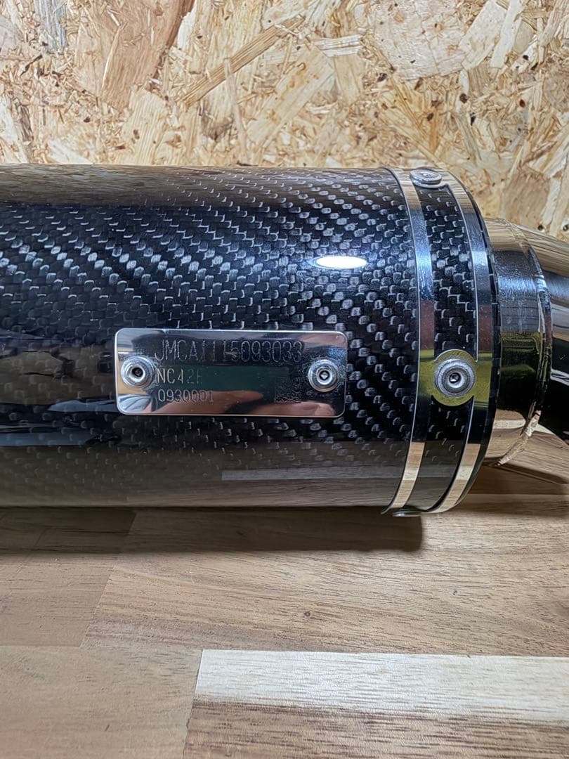 WR'S スリップオンマフラー　cb400sf（nc42）車検対応