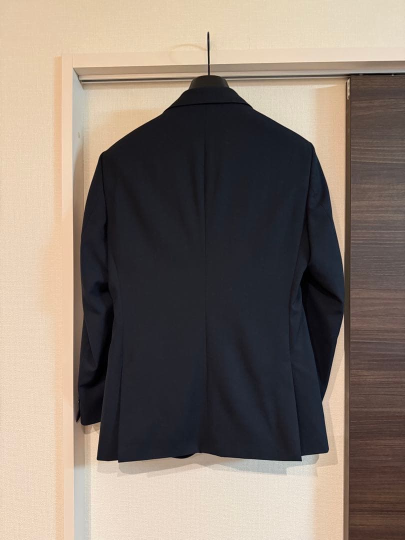 美品！ジョルジオアルマーニ SOHO ネイビー無地スーツ48
