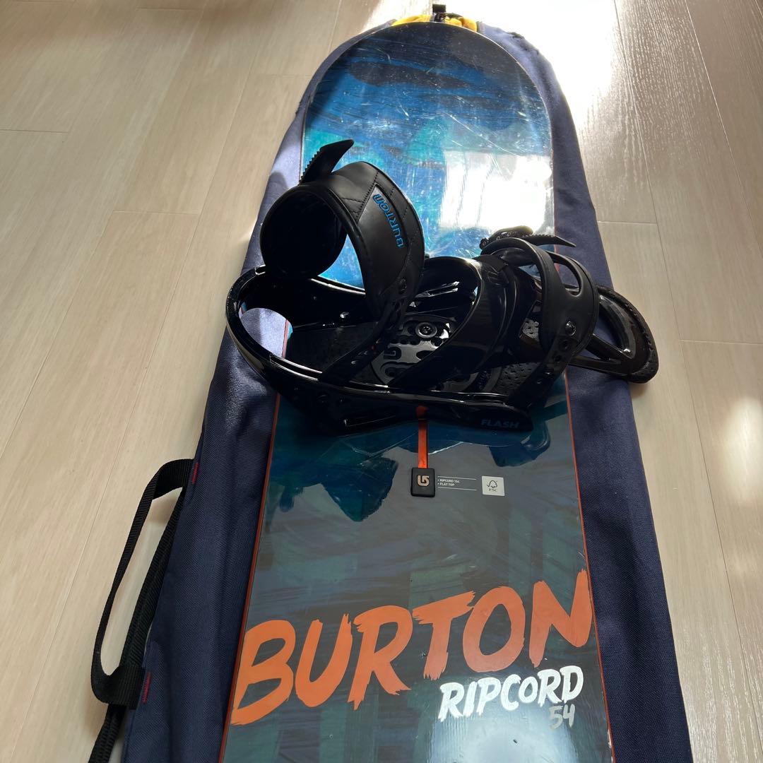 BURTON Ripcord 54 スノーボード バインディング付