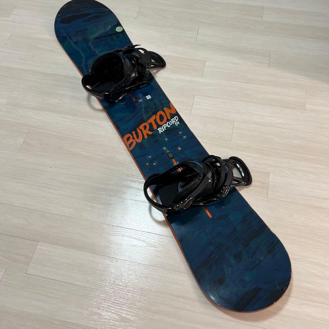 BURTON Ripcord 54 スノーボード バインディング付