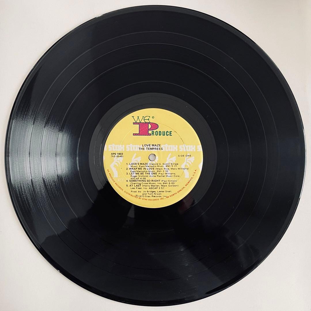 【レア】The Temprees - Love Maze レコード