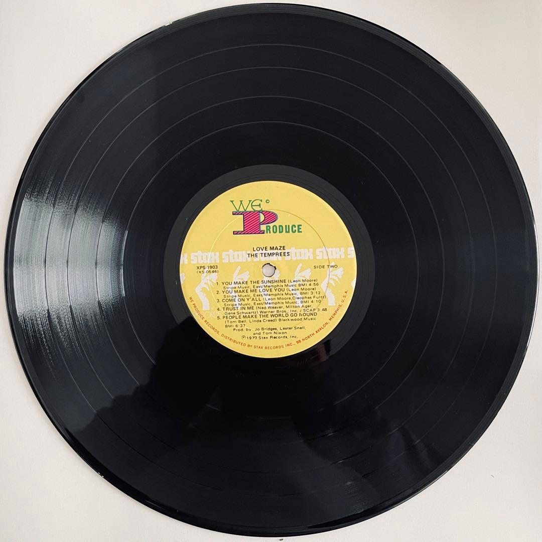 【レア】The Temprees - Love Maze レコード