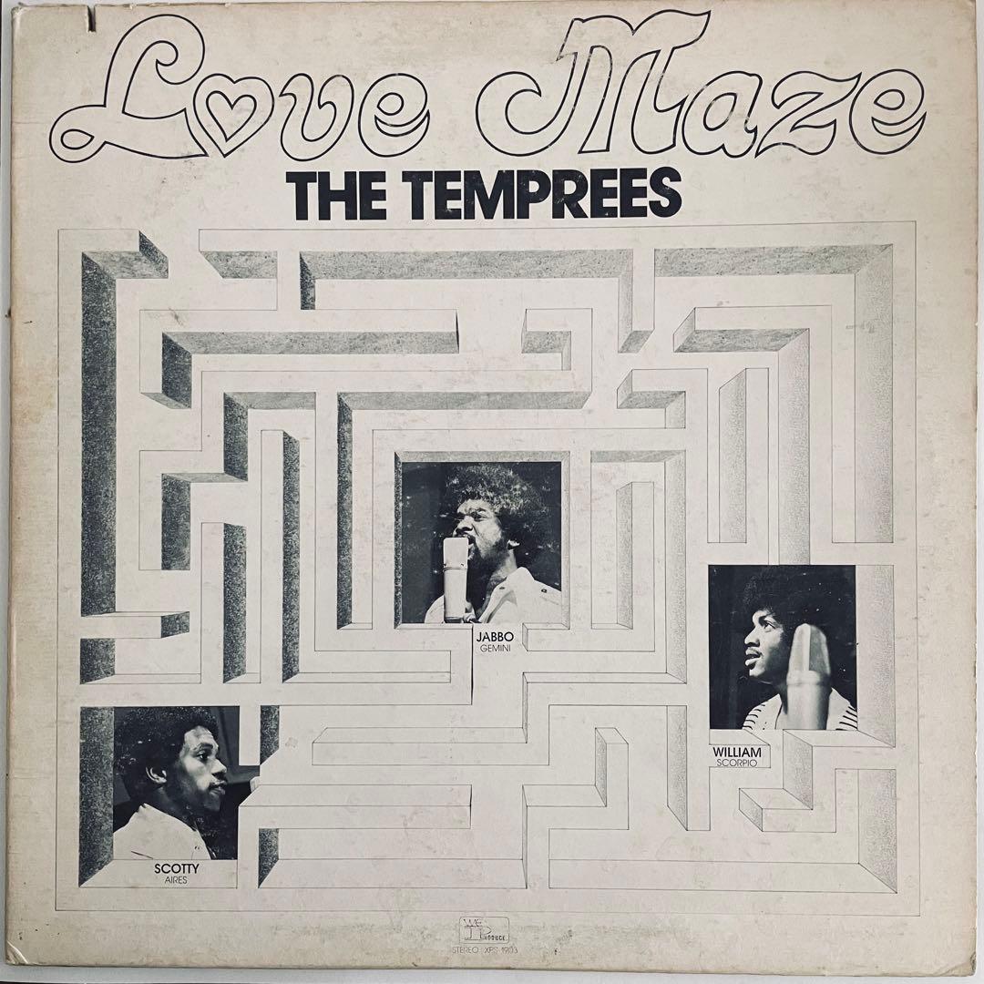 【レア】The Temprees - Love Maze レコード