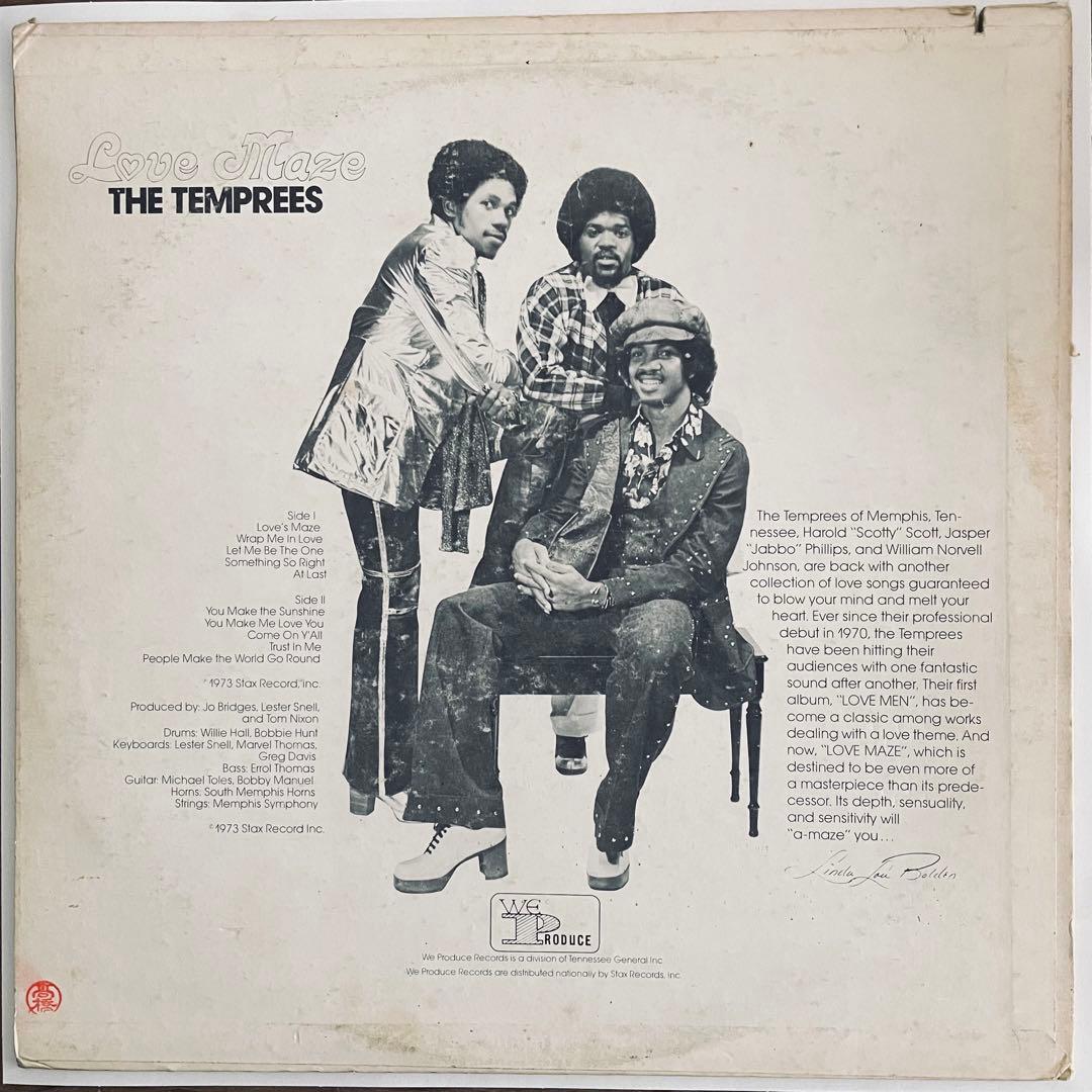 【レア】The Temprees - Love Maze レコード