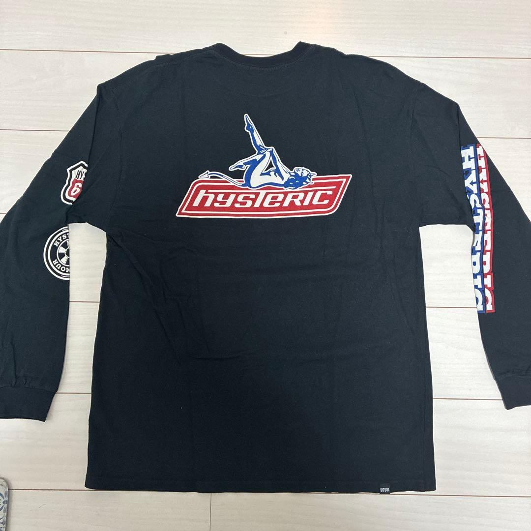ヒステリックグラマー ブラック長袖　XLサイズ