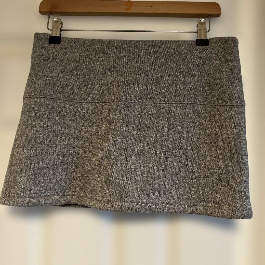 HOLIDAY サーマルプロフリーススカート　グレー