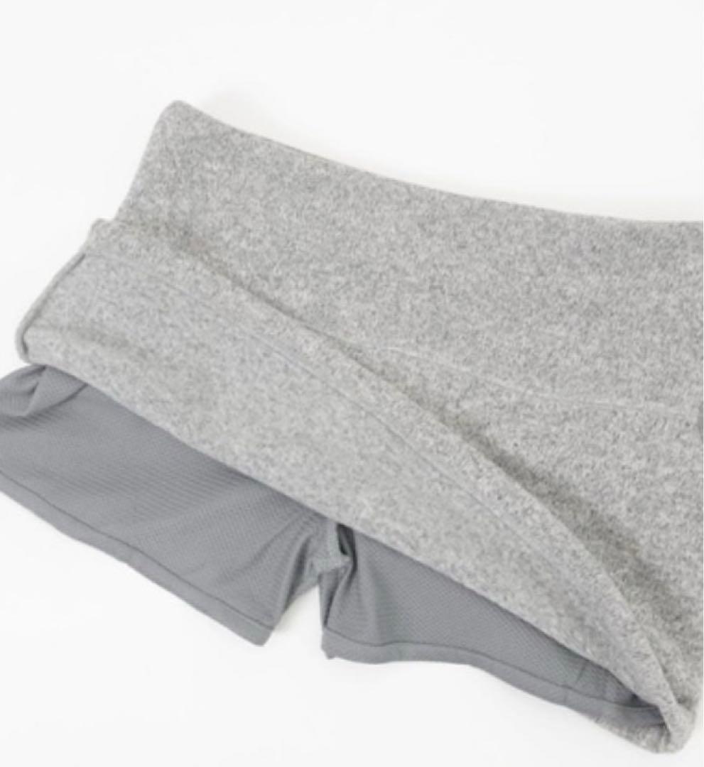 HOLIDAY サーマルプロフリーススカート　グレー