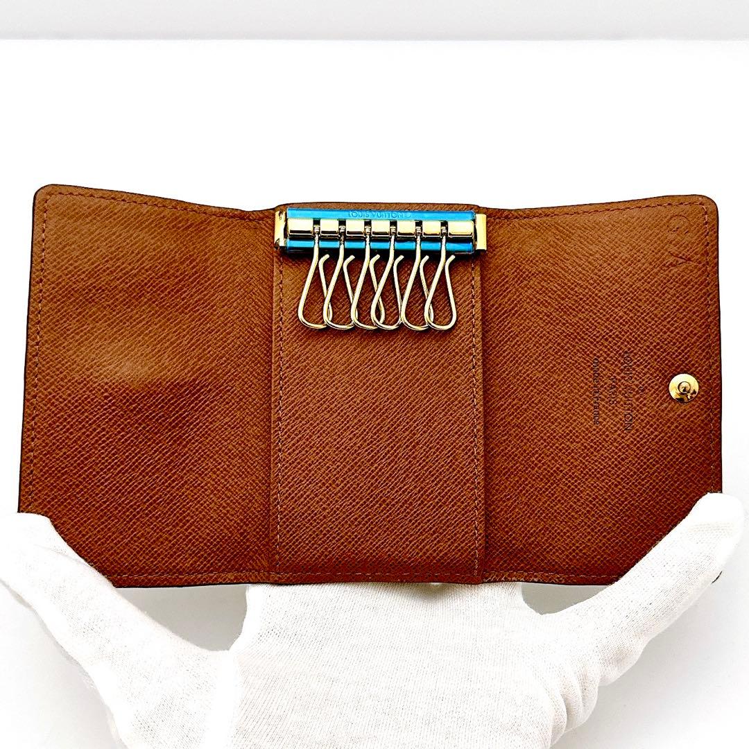 ルイヴィトン　ミュルティクレ　6連　キーケース　モノグラム