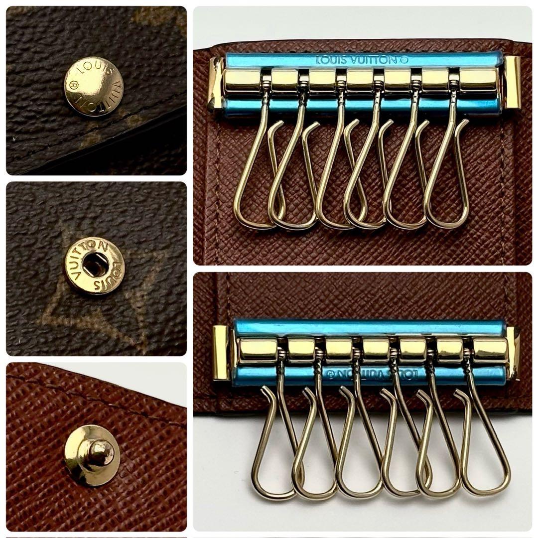 ルイヴィトン　ミュルティクレ　6連　キーケース　モノグラム