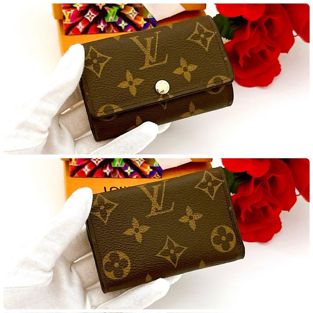 ルイヴィトン　ミュルティクレ　6連　キーケース　モノグラム