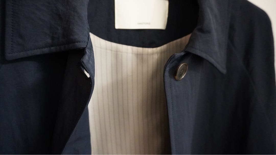 OHOTORO オーバーコート【navy】