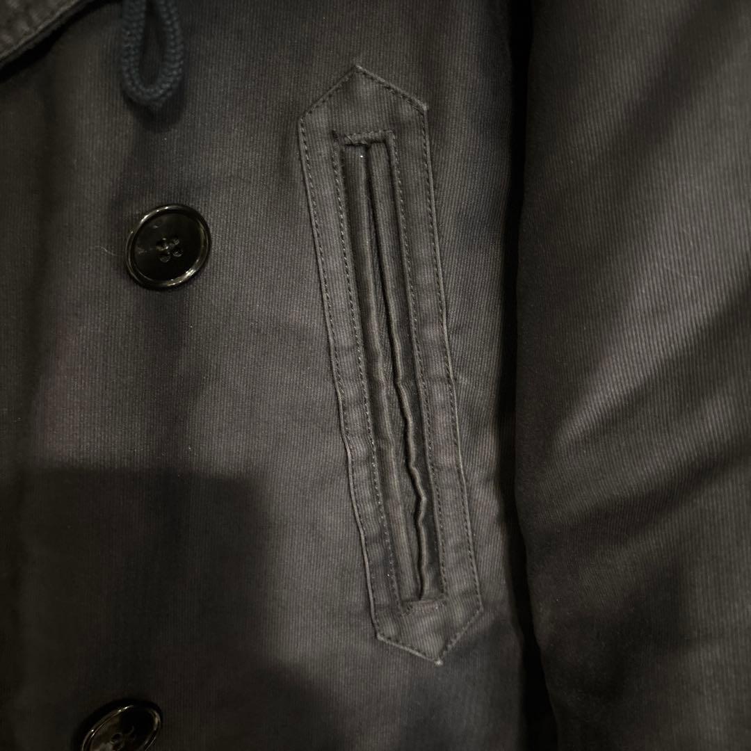 NEIGHBORHOOD ボア マッキーノコート ネイビー L