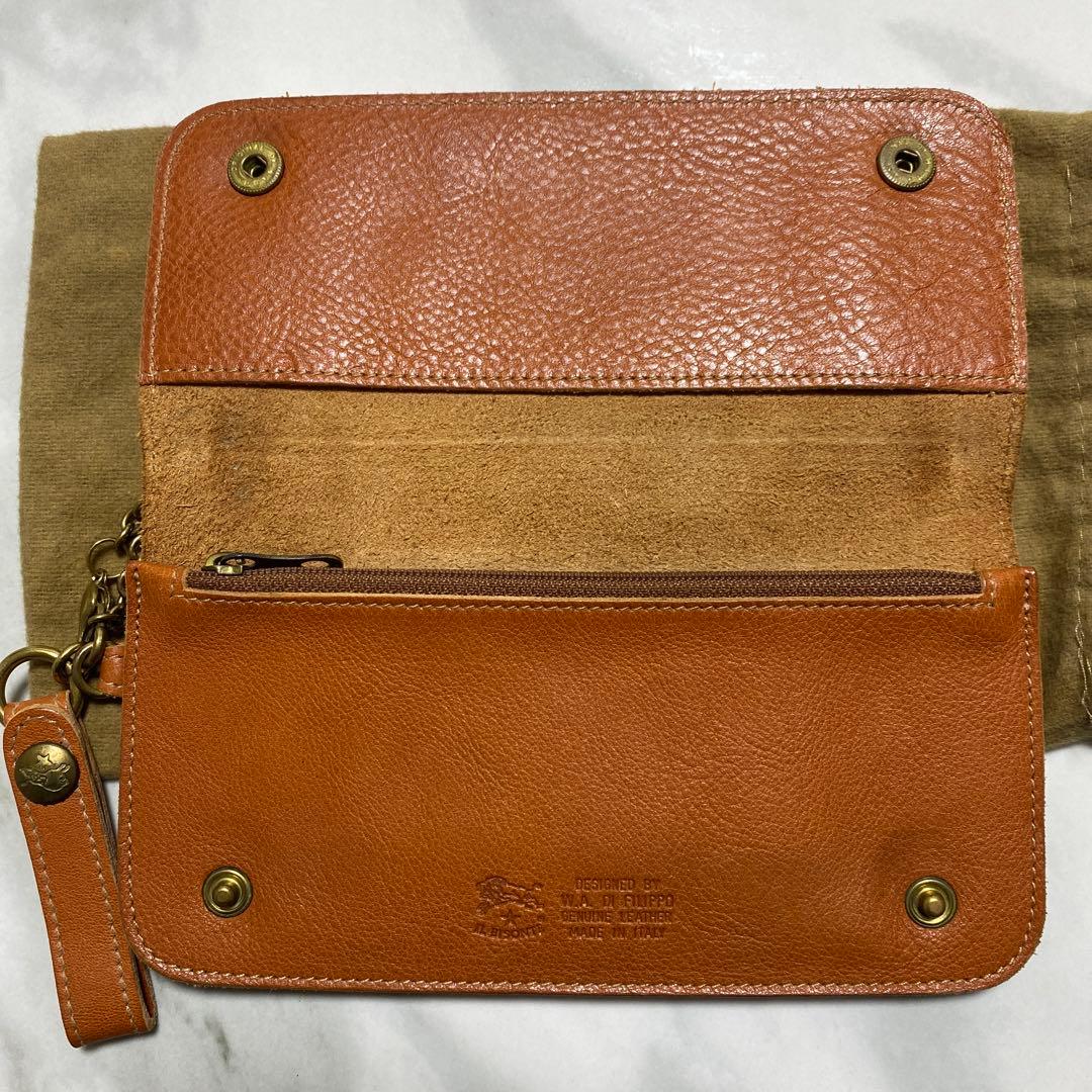 IL BISONTE /イルビゾンテ　レザー ウォレット&キーチェーン