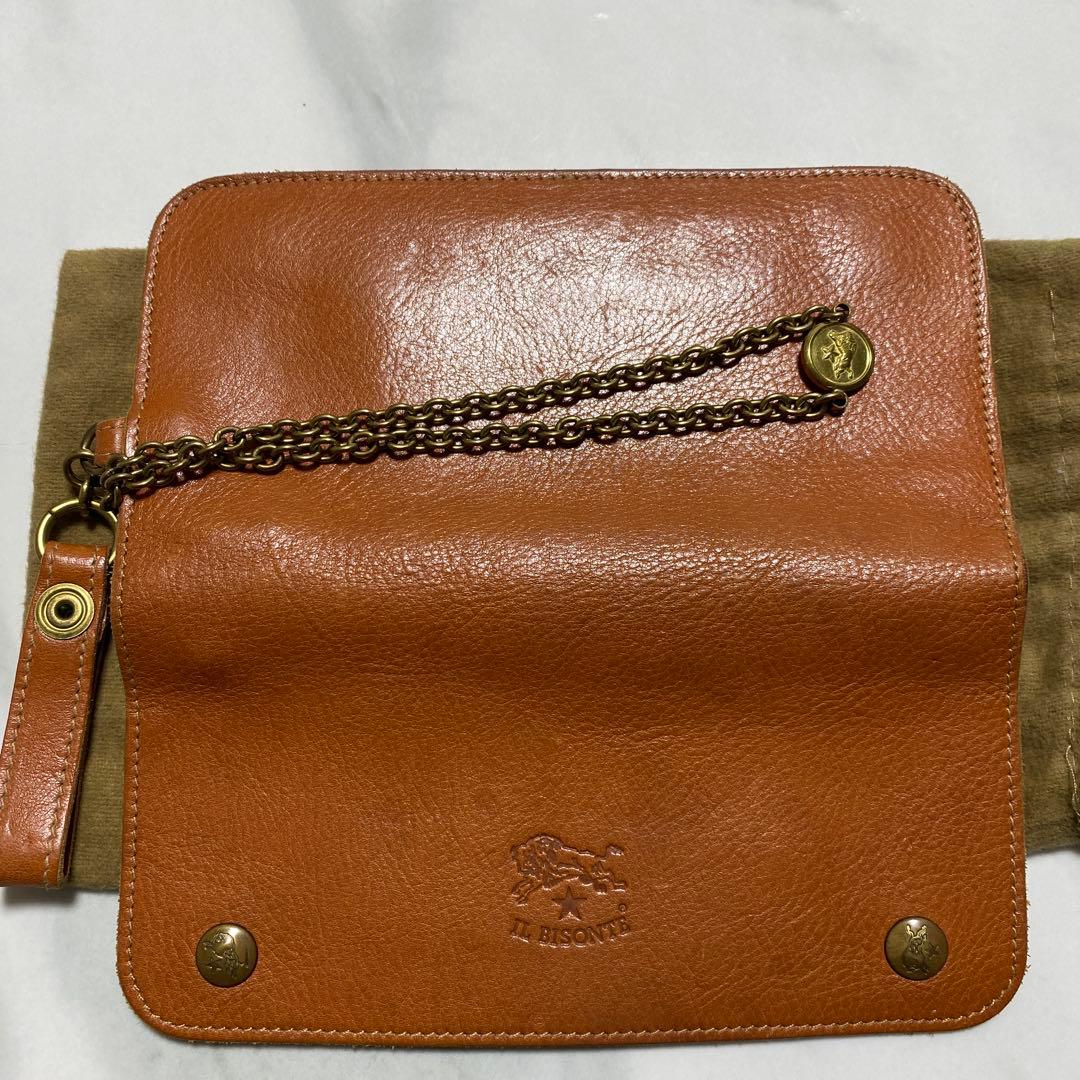 IL BISONTE /イルビゾンテ　レザー ウォレット&キーチェーン