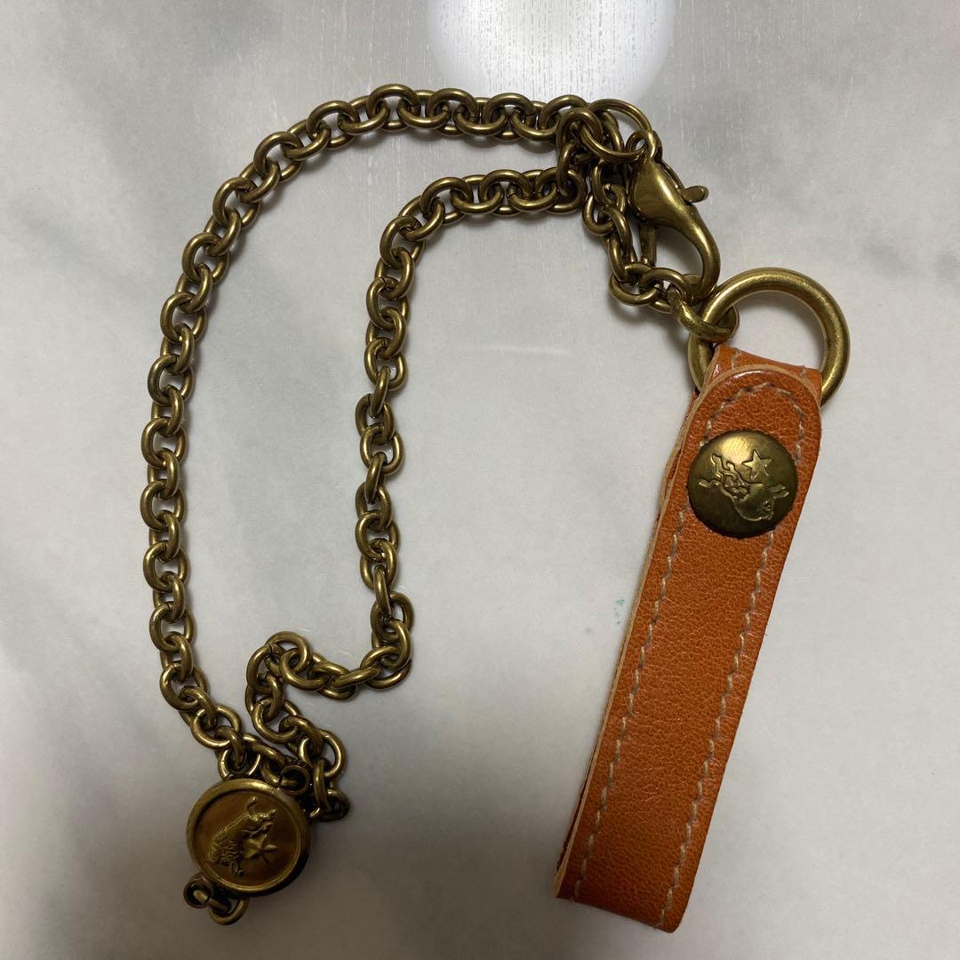 IL BISONTE /イルビゾンテ　レザー ウォレット&キーチェーン