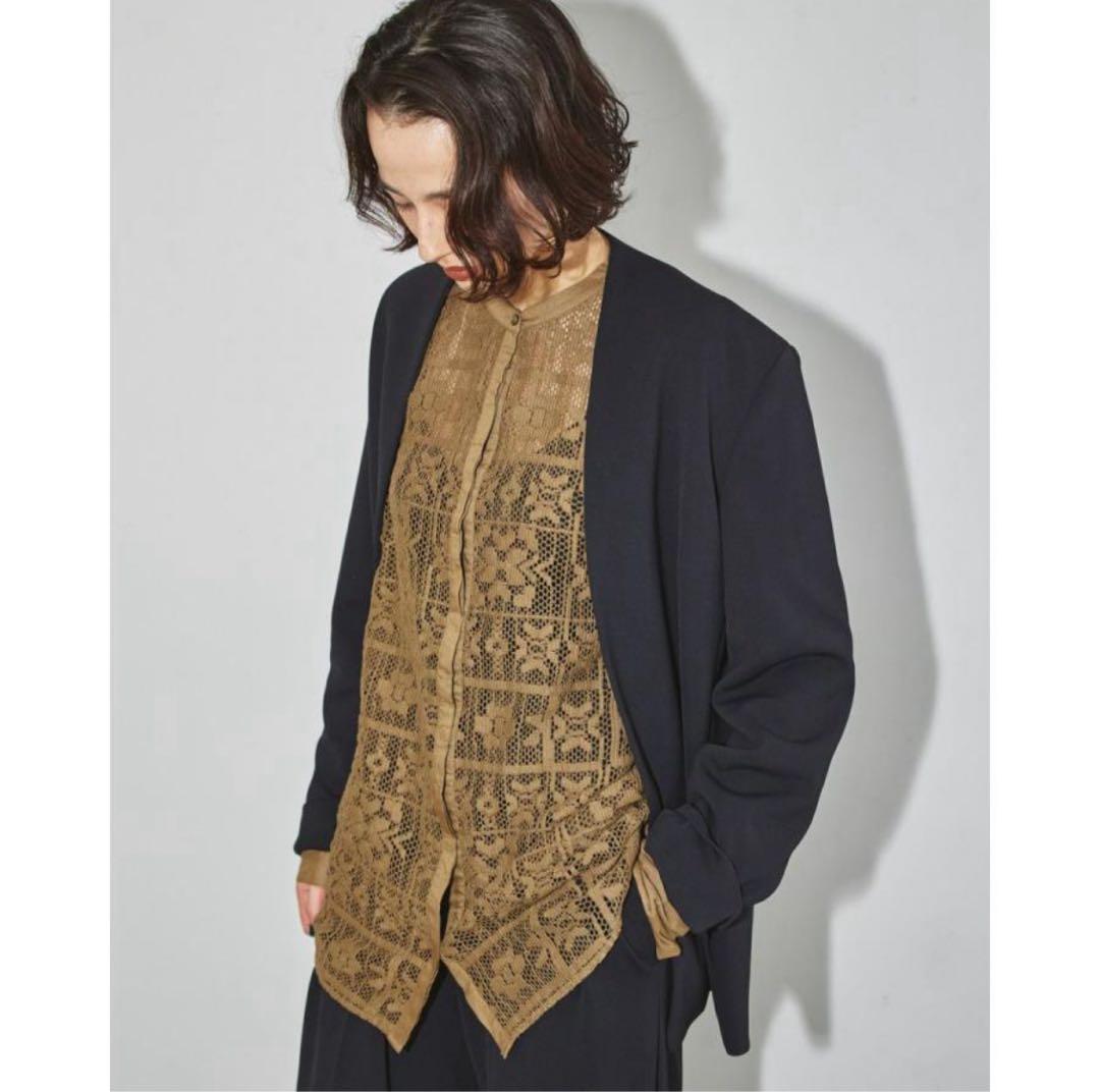 TODAYFUL トゥデイフル Collarless Twill JK 36