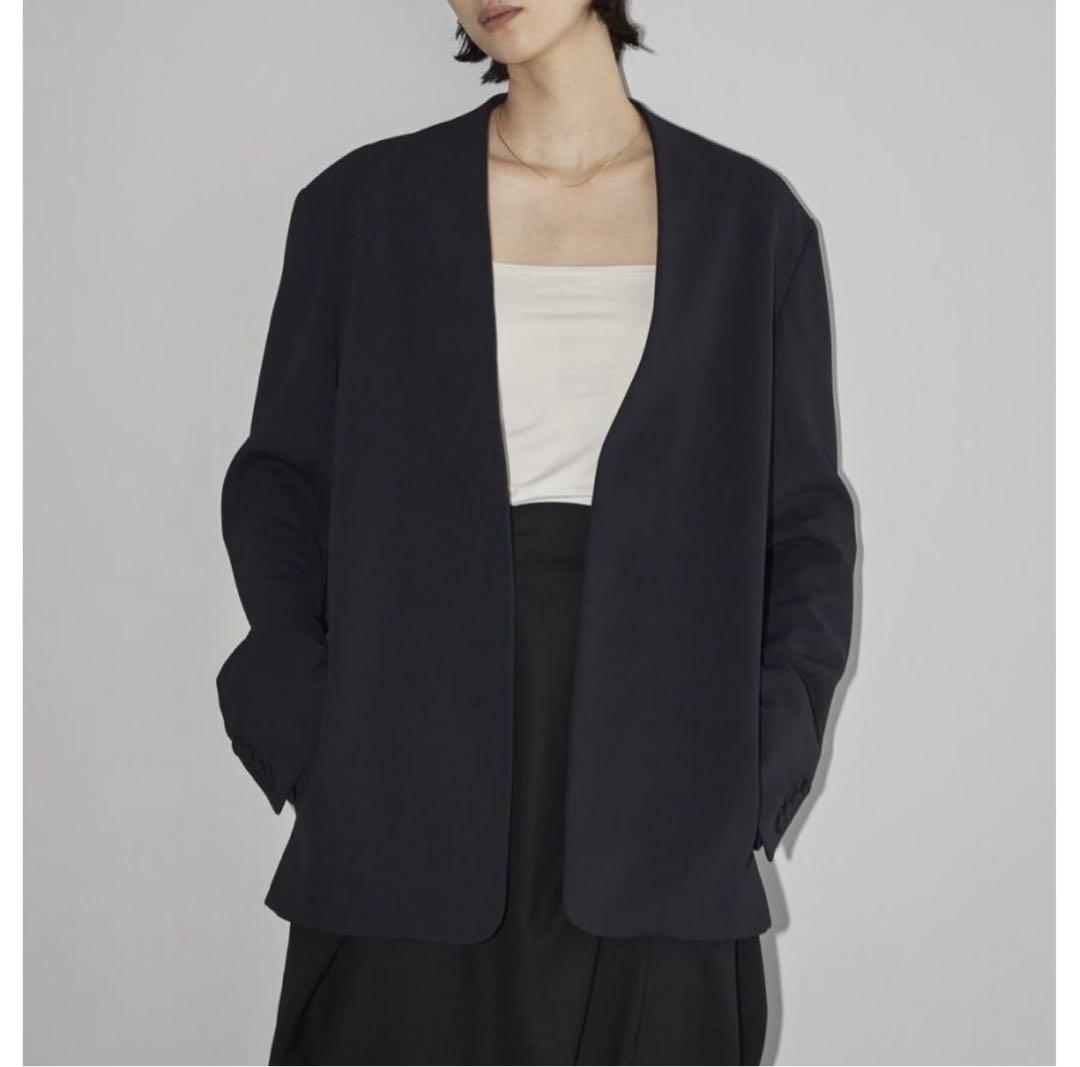 TODAYFUL トゥデイフル Collarless Twill JK 36