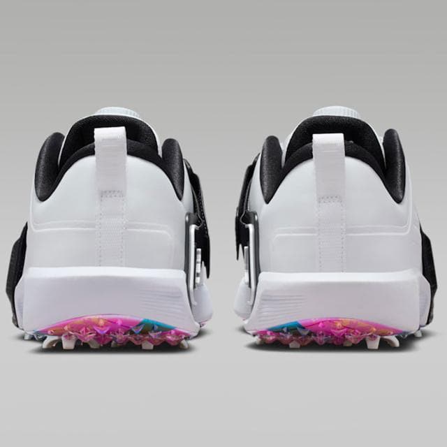 28cm ナイキ ゴルフ ジョーダン エア レブ 白 スパイク ゴルフシューズ