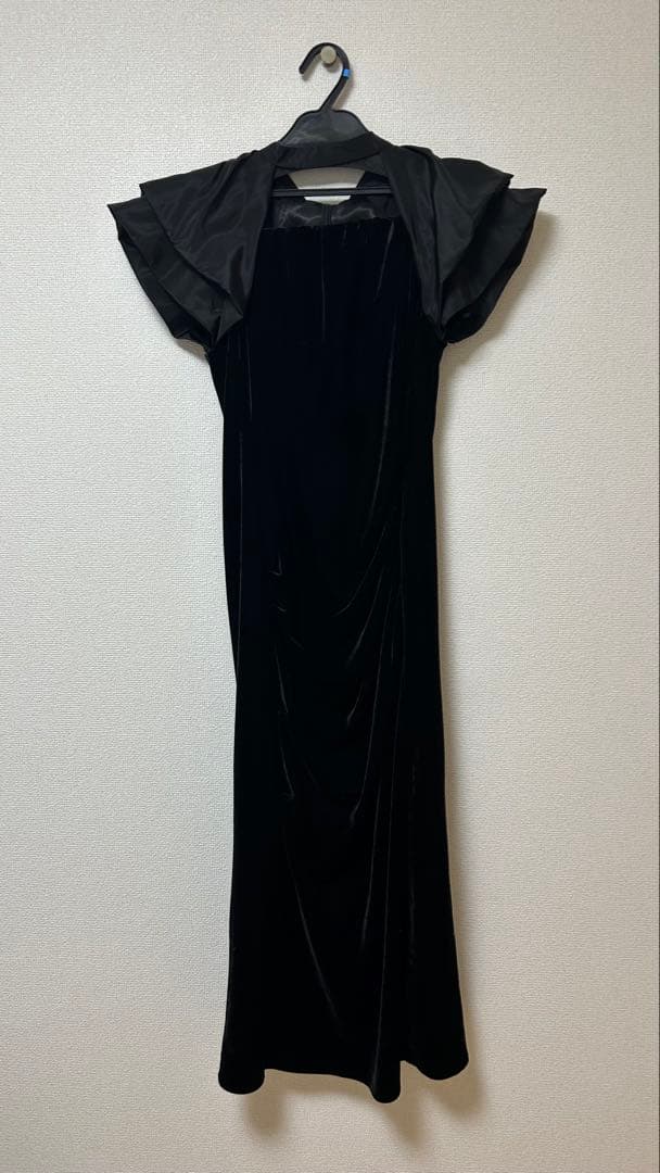 ANDRESD黒のマキシドレス Sサイズ　結婚式　二次会　オケージョンドレス