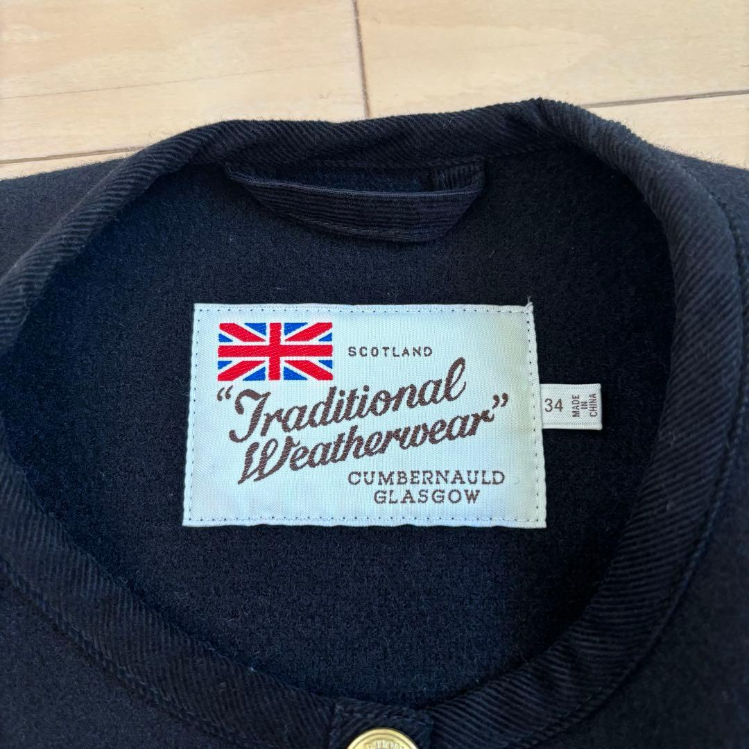 トラディショナルウェザーウェア アークリー ダブルフェイスジャージージャケット