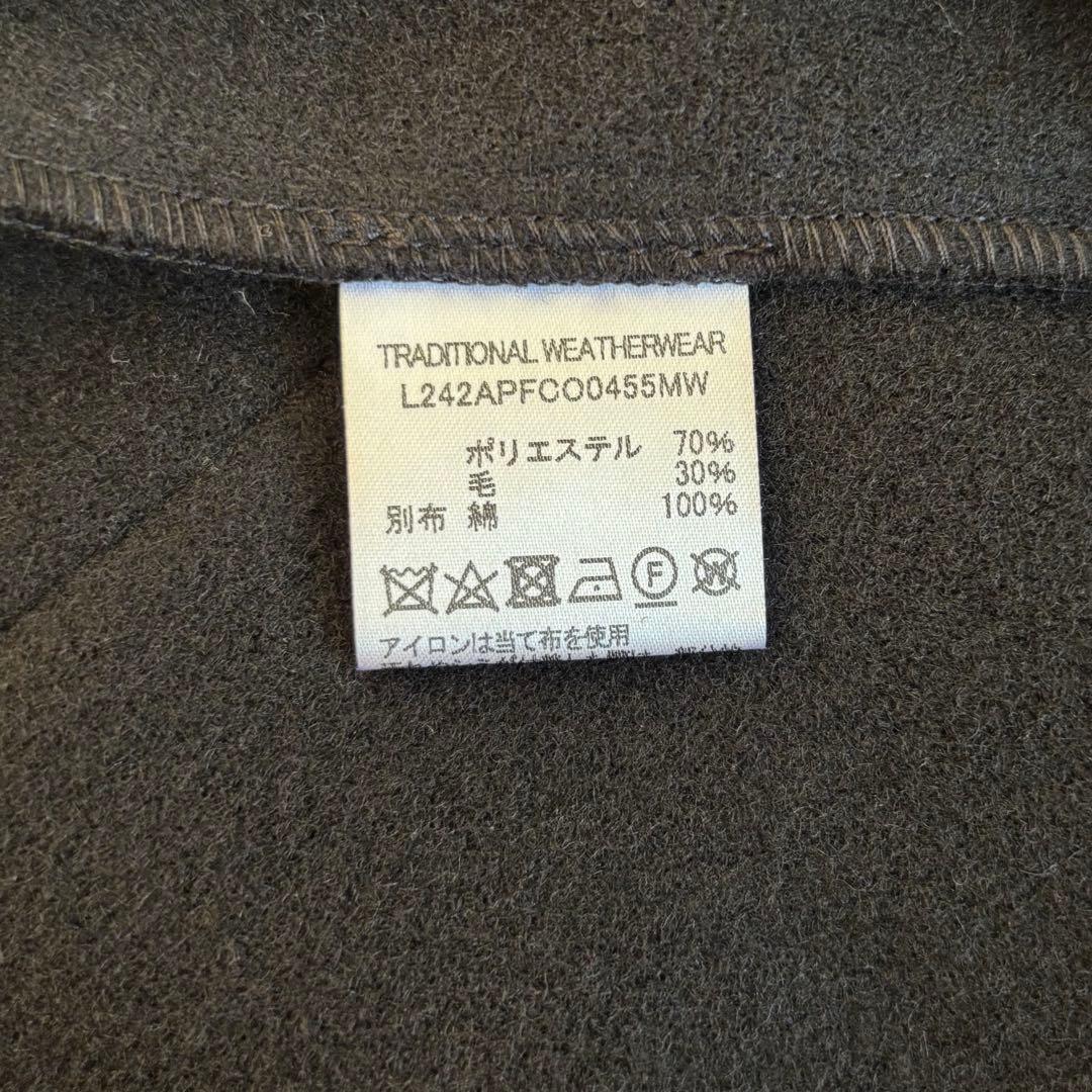 トラディショナルウェザーウェア アークリー ダブルフェイスジャージージャケット