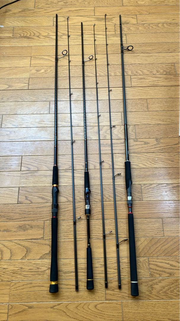 P*n様 シーバスハンター96M 90ML ザルツ96M ルアーロッド3本