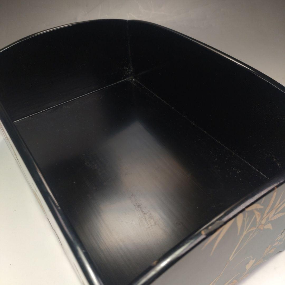 イ101 莨盆『蜻蛉螺鈿金蒔絵　煙草盆』『漆塗　茶道具』トンボ