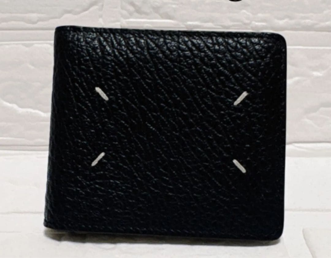 破格‼️Maison Margiela ブラック二つ折り財布今週限定価格‼️