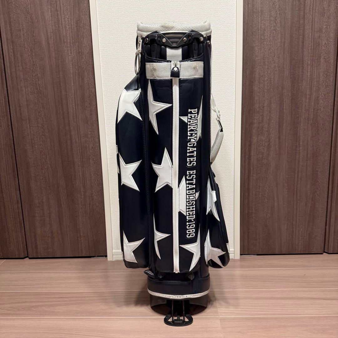 【希少】PEARLY GATES キャディバッグ 星柄 アイアンカバー付