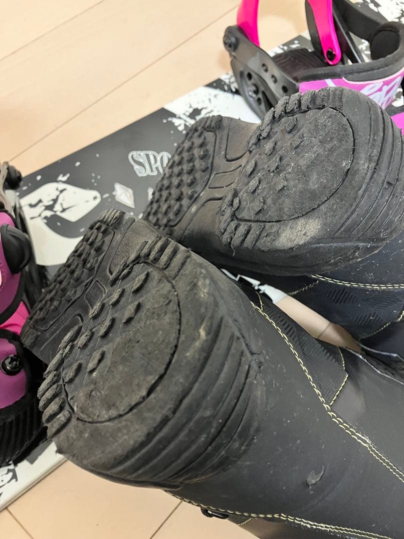 ブーツ22.0cm SPOON スノーボード 110 子供用キッズジュニア