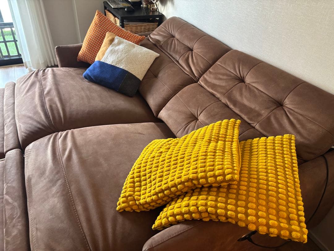 ジャーナルスタンダードファニチャ　リクライニングソファ　美品