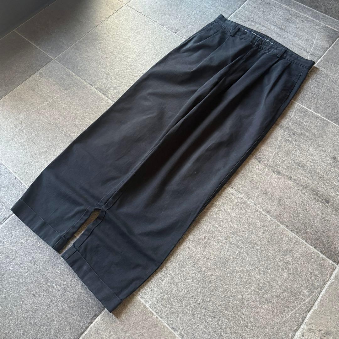 90s usa製 Ralph Lauren ポロチノ ブラック W34/L30