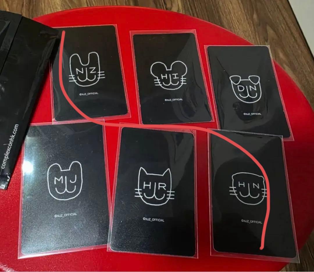 NJZ COMPLEXCOM ニュージーンズ 香港 特典 6枚コンプセット