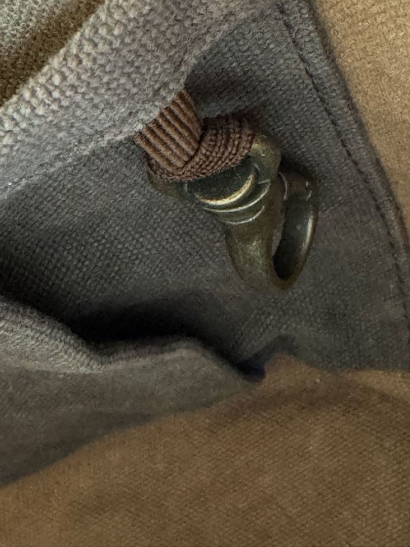 専用eb.a.gos エバゴス ブライドルシリーズ ラビットファー２本編みバッグ