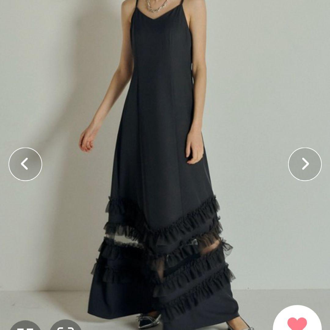 et.UNiVER Transparent hem setup ドレス 結婚式