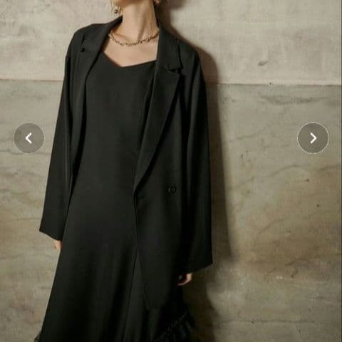 et.UNiVER Transparent hem setup ドレス 結婚式