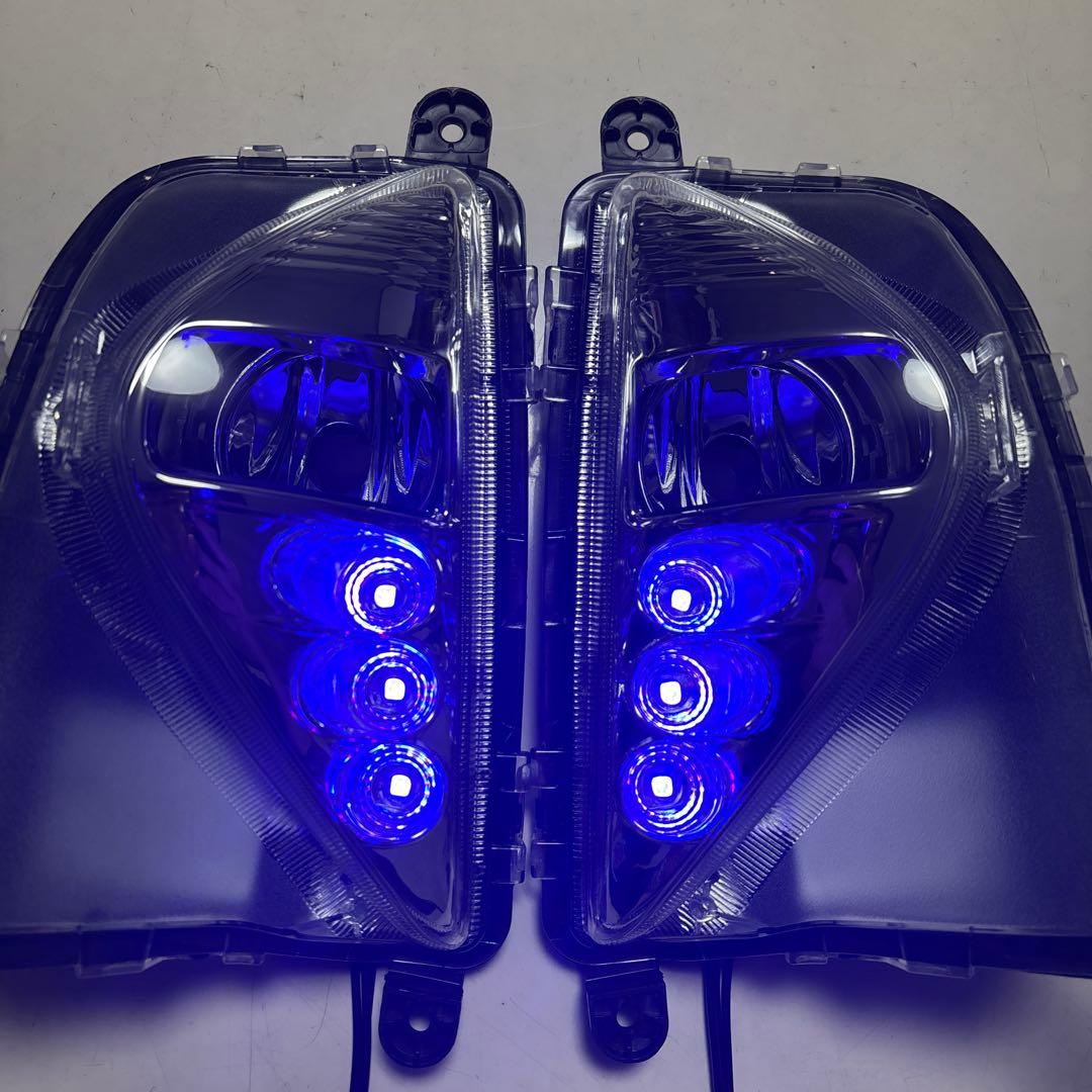 在庫処分価格！50プリウス前期社外新品フォグH11 RGB加工Bluetooth