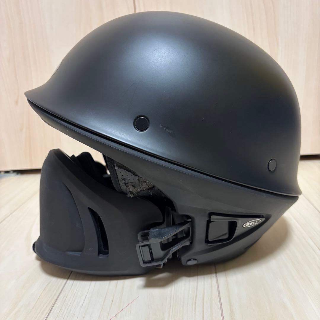 BELL フルフェイス マットブラック ヘルメット L