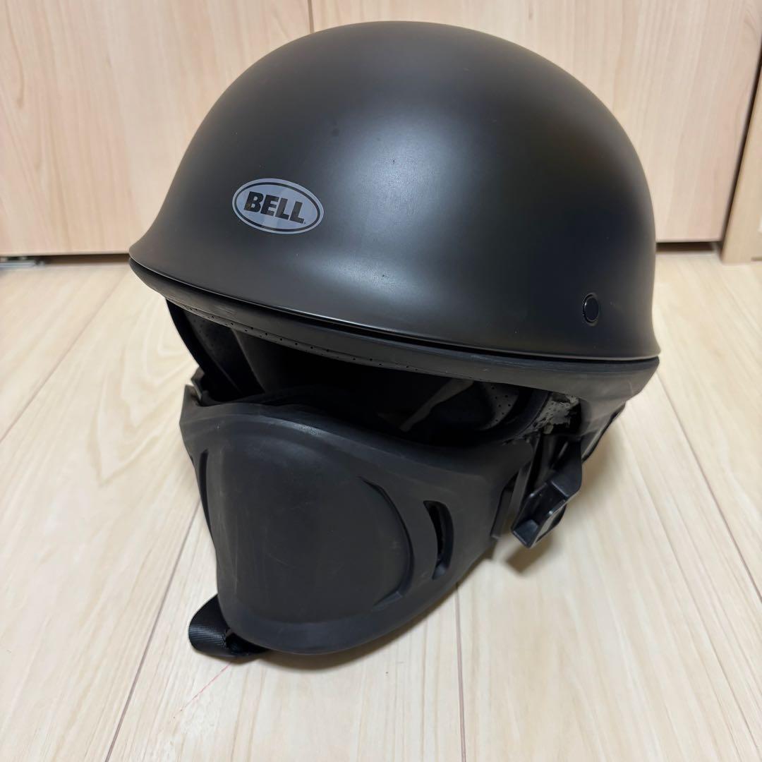BELL フルフェイス マットブラック ヘルメット L