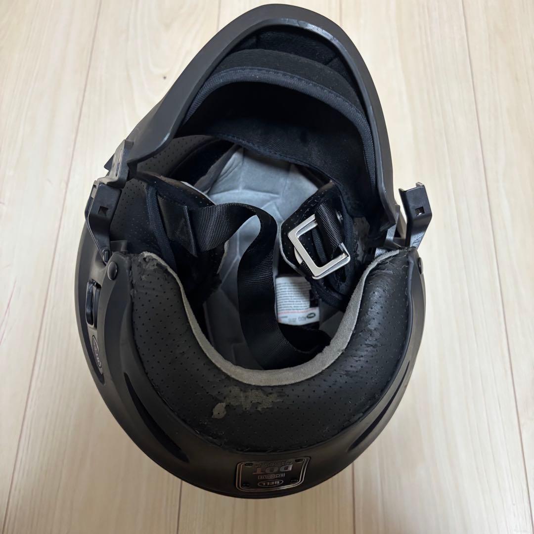 BELL フルフェイス マットブラック ヘルメット L