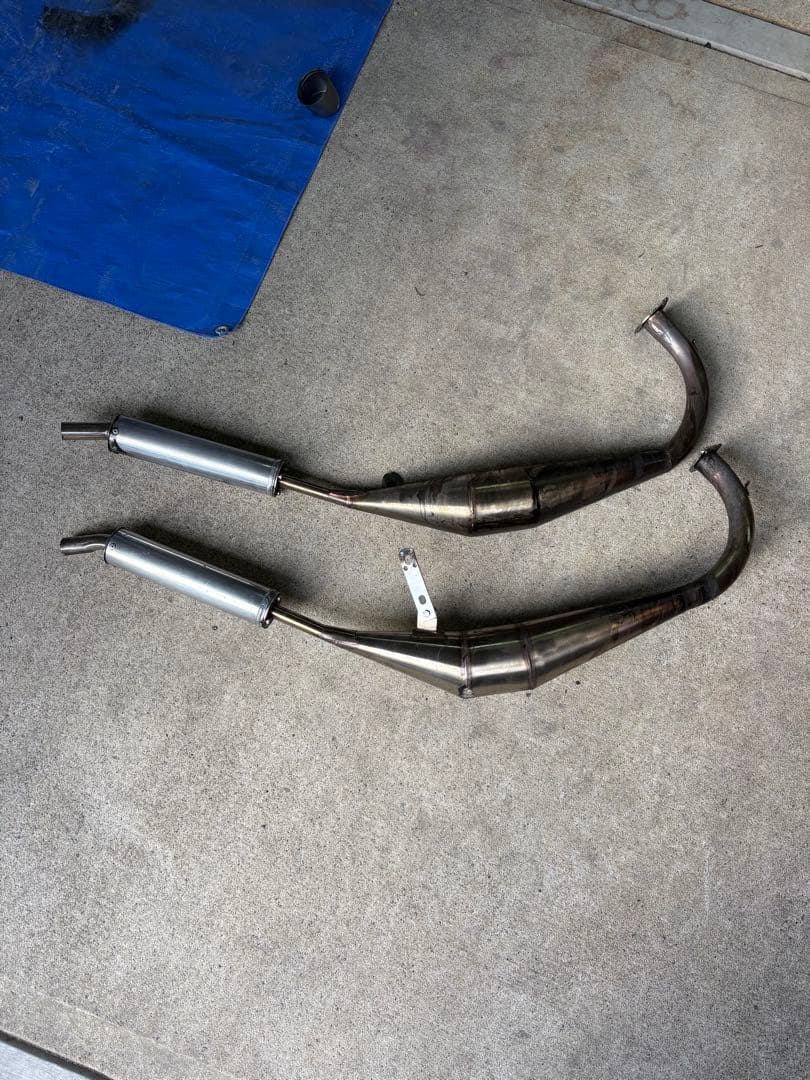 √srz250 rz350 ステンレスクロスチャンバー