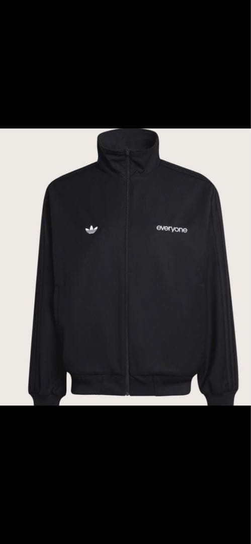 トップス adidas everyone TRACK TOP BLACK XL