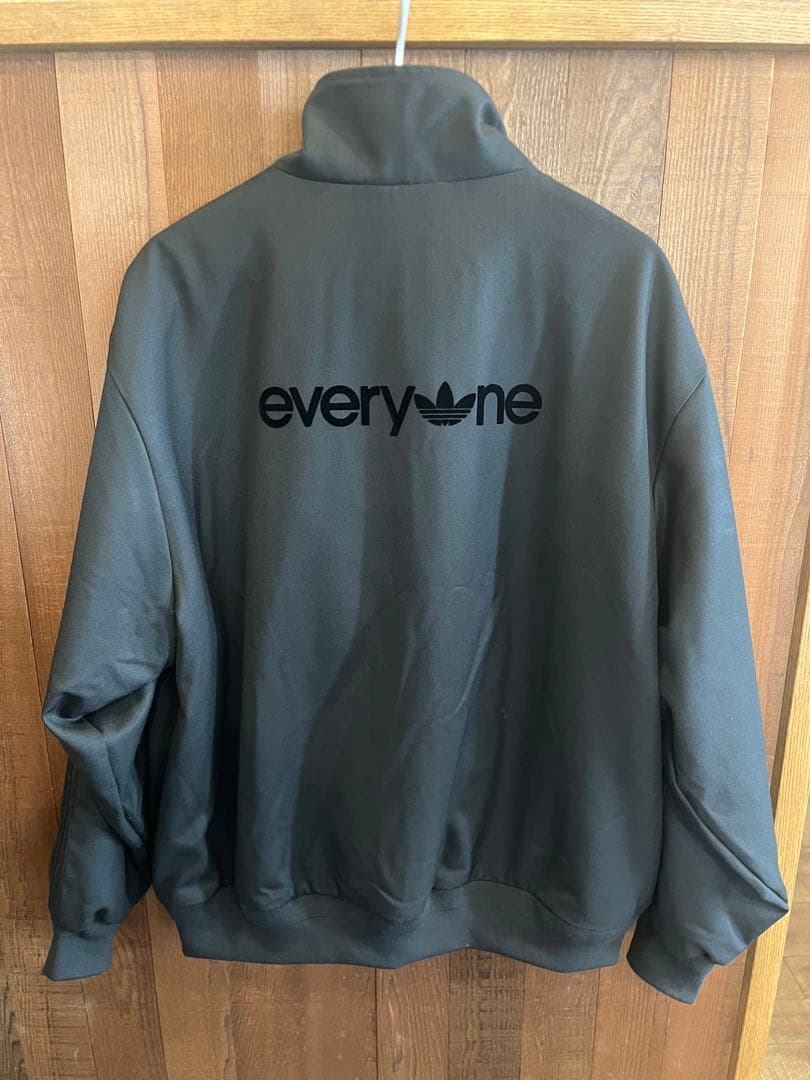 トップス adidas everyone TRACK TOP BLACK XL
