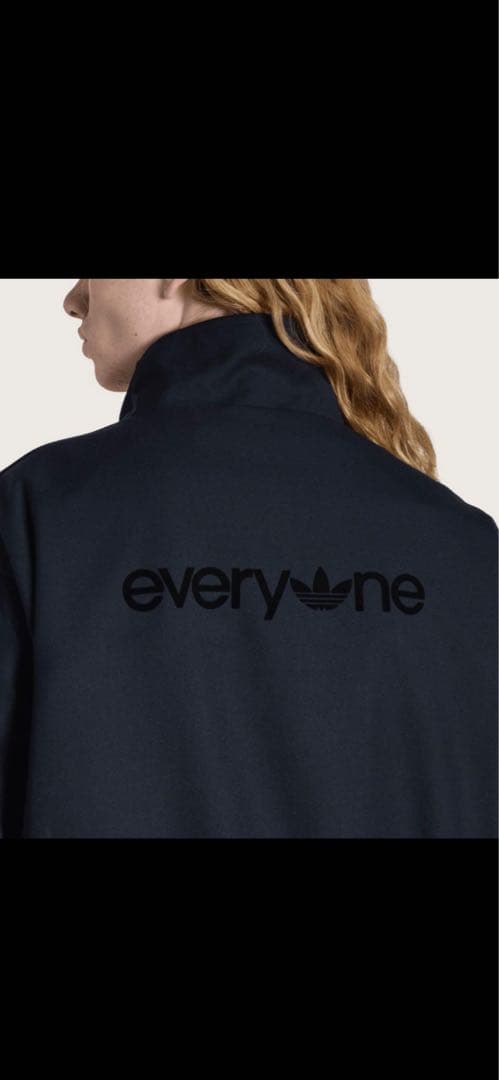 トップス adidas everyone TRACK TOP BLACK XL