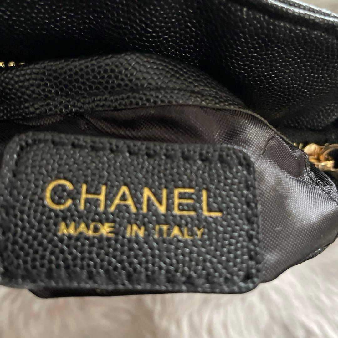 CHANEL ブラック キルティング ミニバッグ　２way ノベルティ