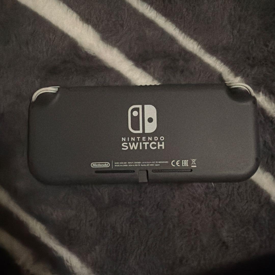 【美品】Nintendo Switch Lite グレー 本体➕あつ森