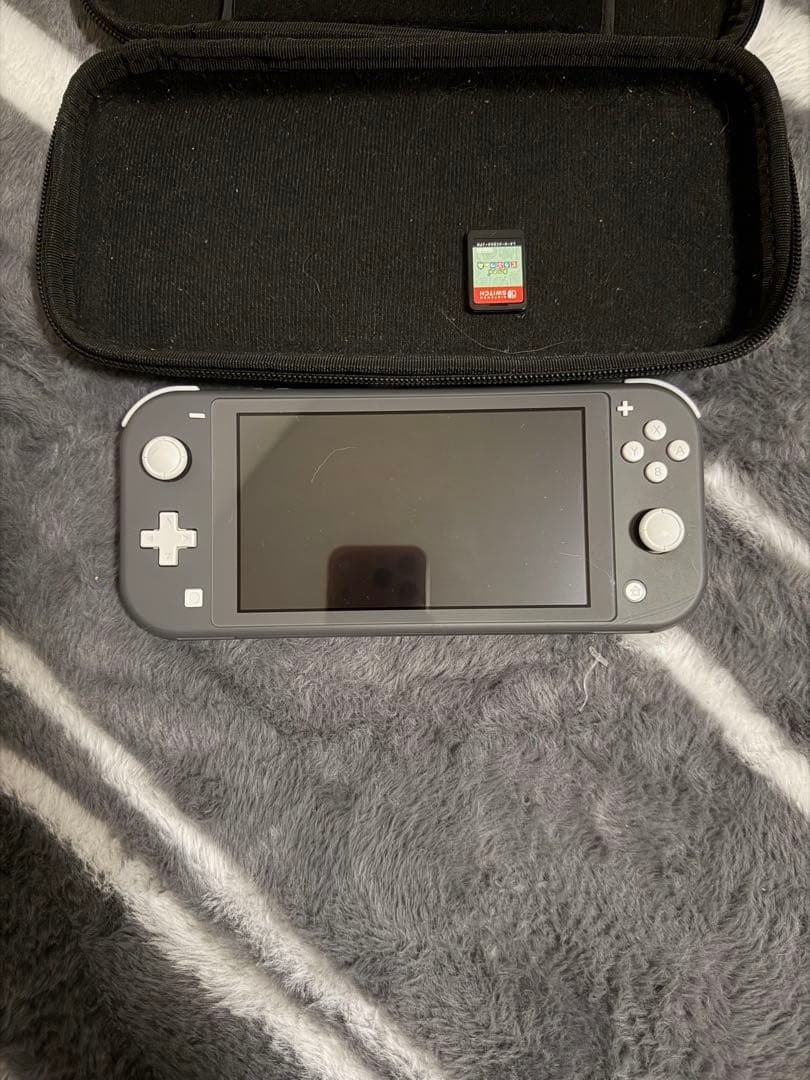 【美品】Nintendo Switch Lite グレー 本体➕あつ森