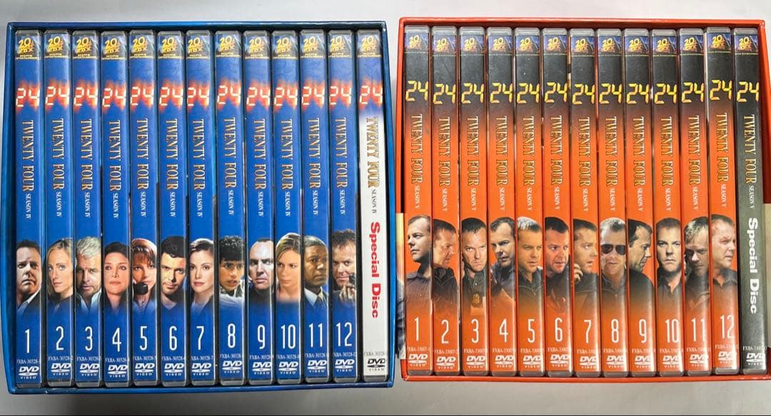 [DVD 77枚] 24シーズン2、3、4、5、7、8 セット