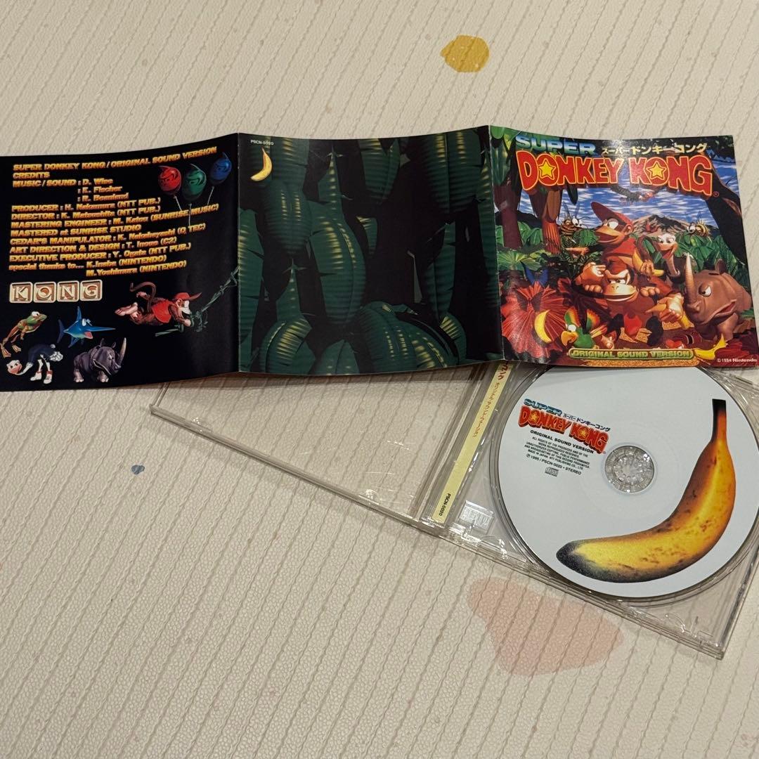 し*こ様 「スーパードンキーコング」オリジナルサウンドトラック サントラ CD